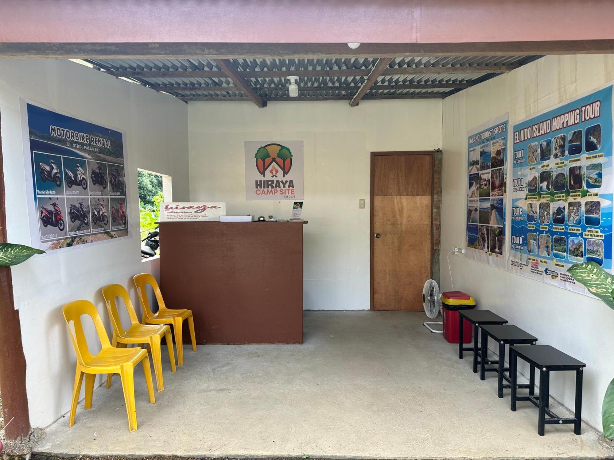Отель Hiraya Camp Site - Free Use Of Scooter For Nipa Huts Эль-Нидо Экстерьер фото